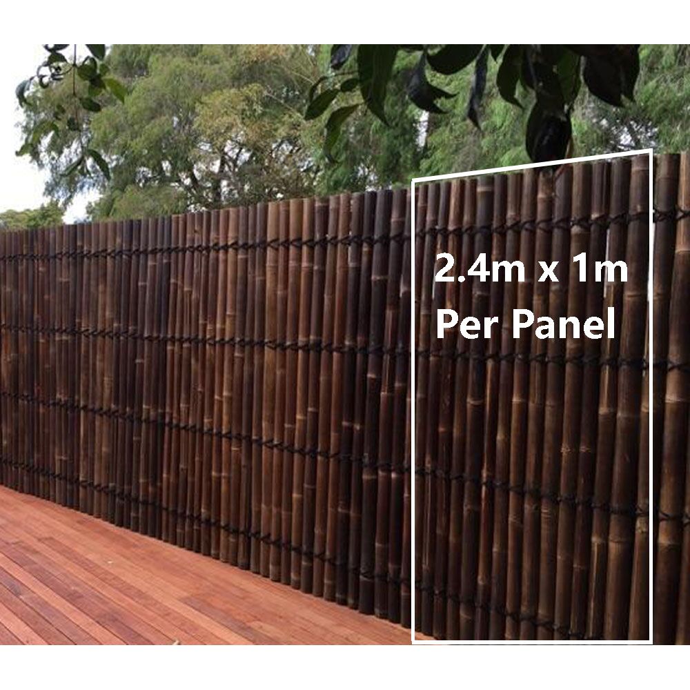 Dark 2.4m x 1m Bamboo Panel