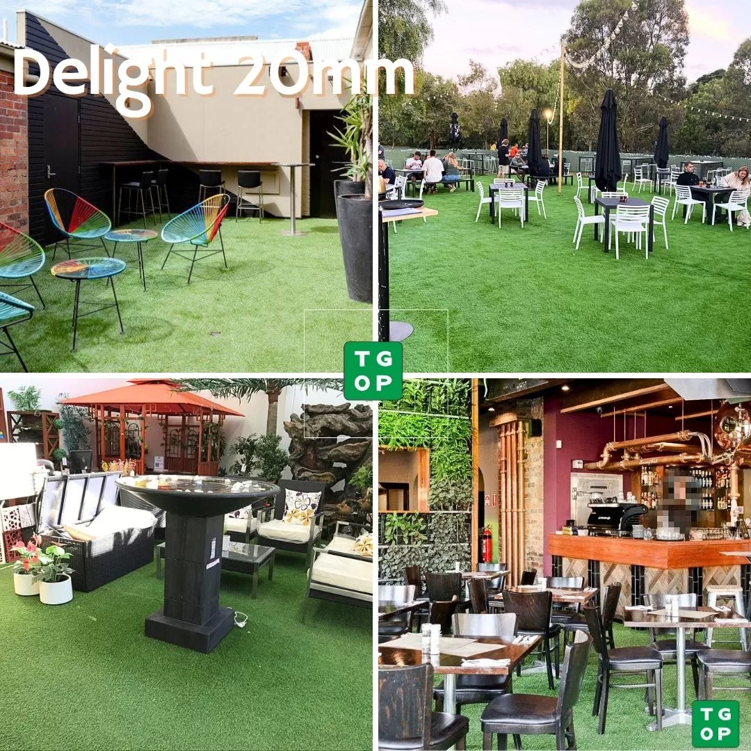 Delight-20mm 4 Tone Artificial Grass Synthetic Turf Lawn Carpet - Image 8