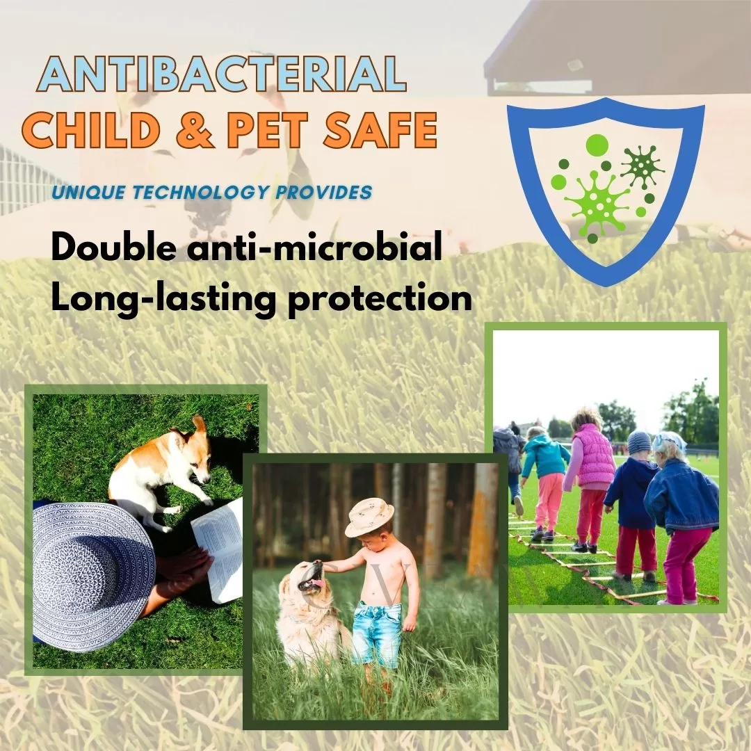 35mm Pet Pro Anti Bacterial & Cool Artificial Grass Synthetic Turf Lawn Carpet - Image 4