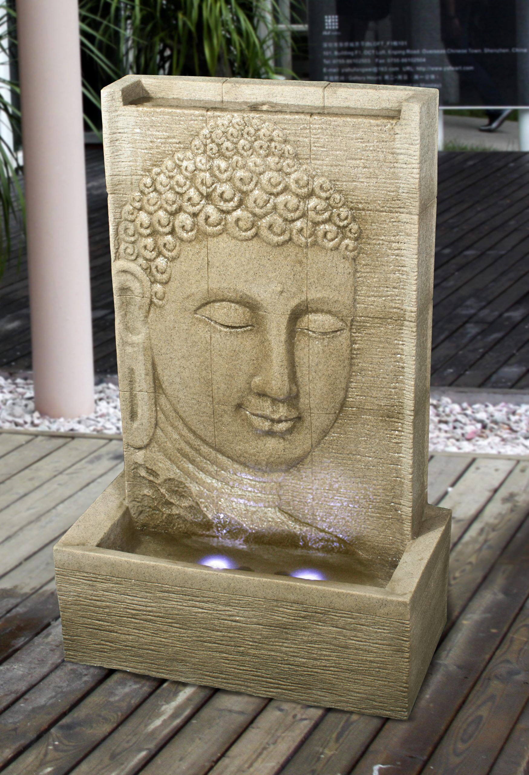 Tranquil Buddha Water Feature DW35071-2 - Image 7