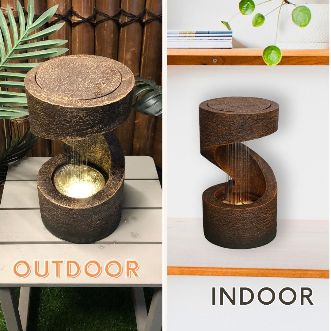 Table Top Winding Showers Water Feature Water Fountain DW185111 - Image 6