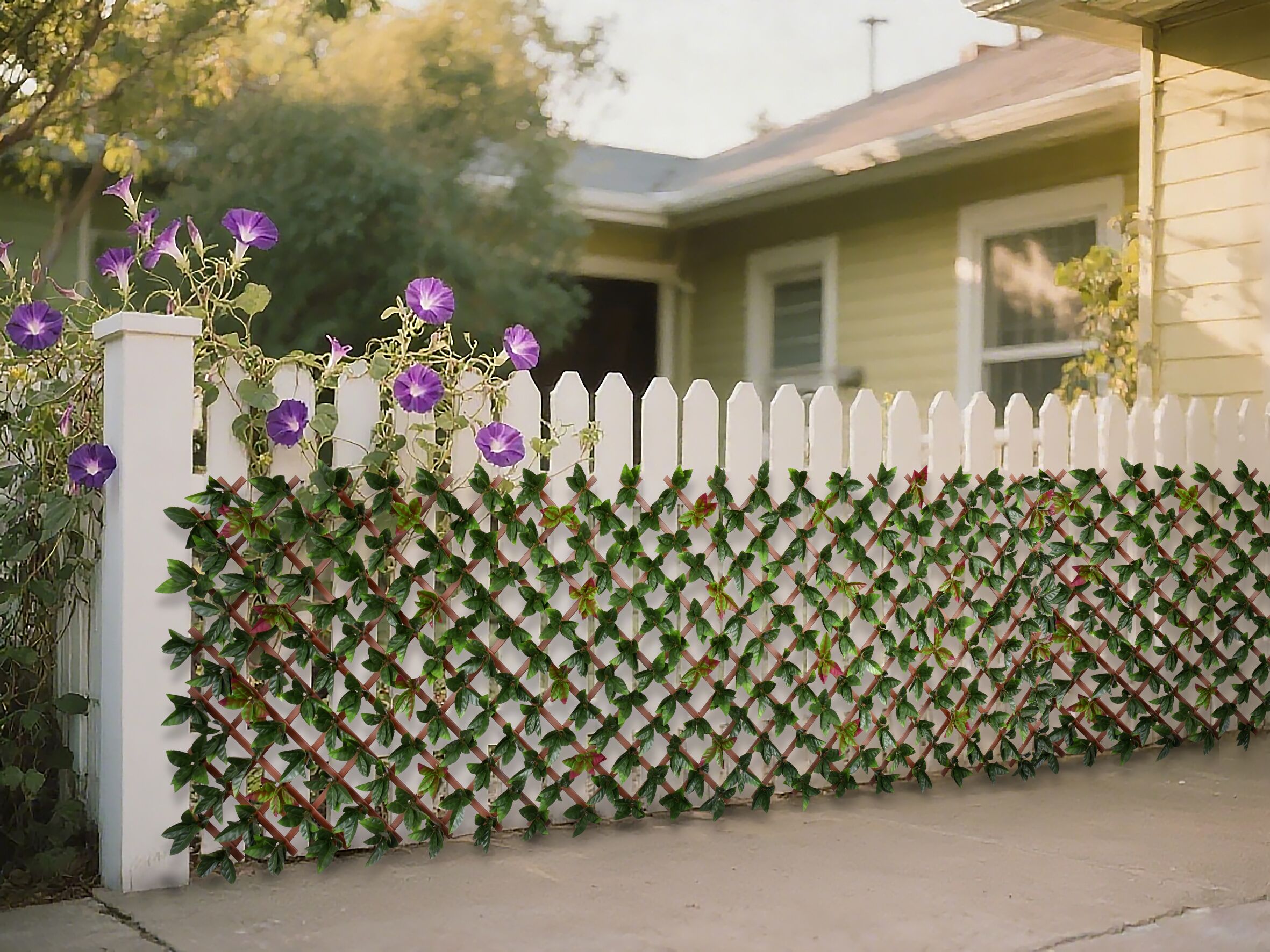 OUTDOOR ARTIFICIAL TRELLIS IVY LIVING WALLS GREEN LEAVES-CCGD050 - Image 5