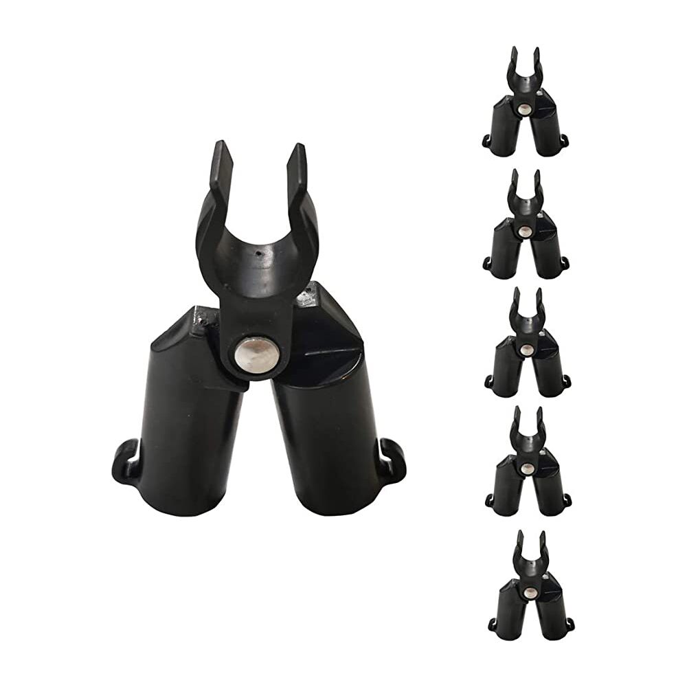 11mm Garden Plastic Trellis Clip Stakes Garden A-Type Connector 5pcs