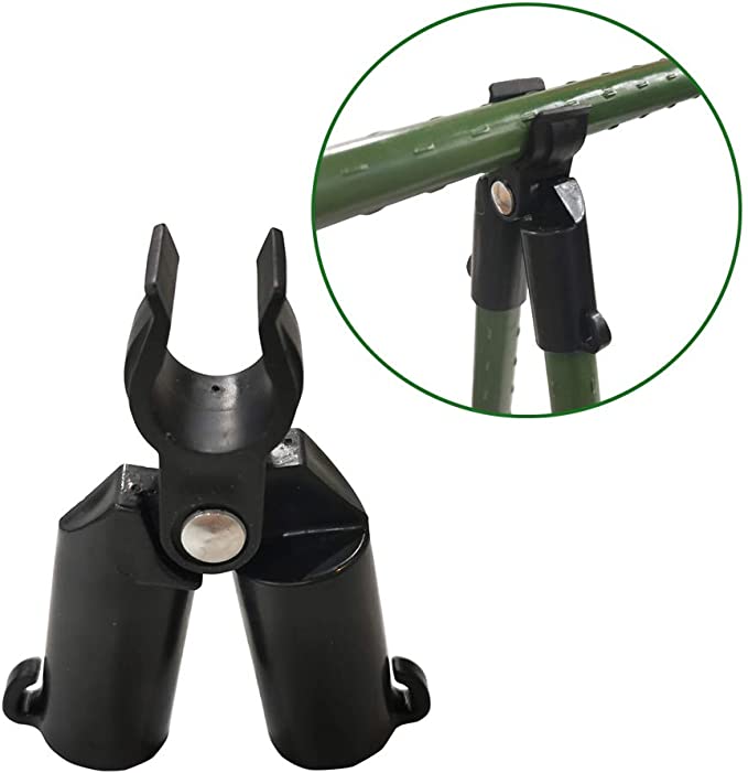 11mm Garden Plastic Trellis Clip Stakes Garden A-Type Connector 5pcs - Image 3