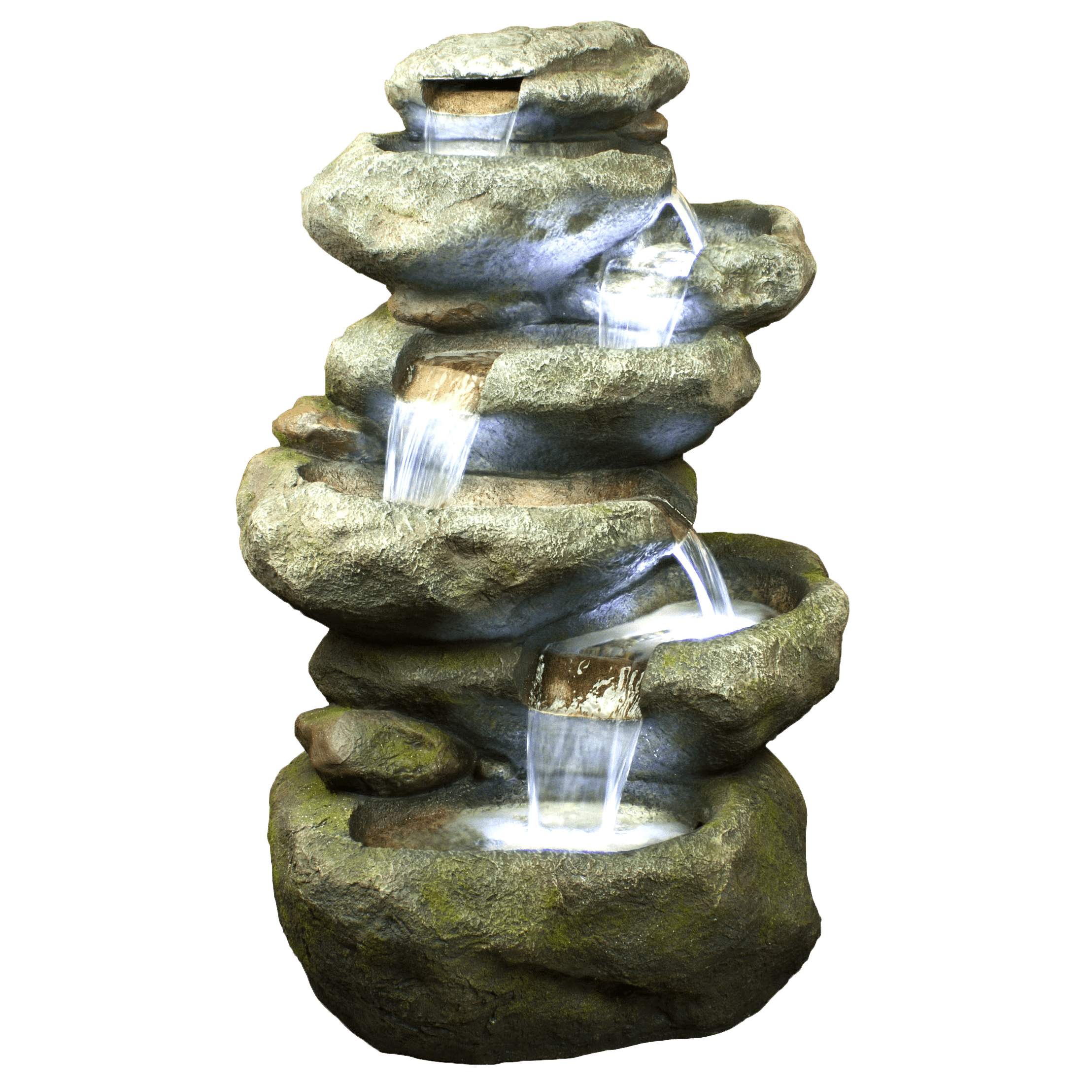 Cascade With Lights Water Feature Water Fountain DW22049 - Image 8