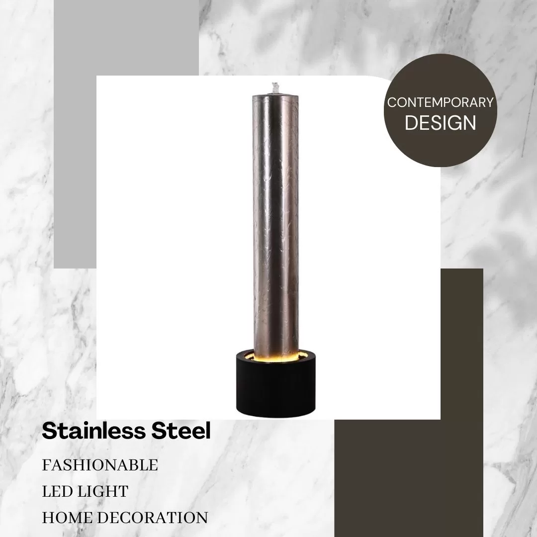 Stainless Steel Pillar Water Fountain Water Feature MCLST520 - Image 3