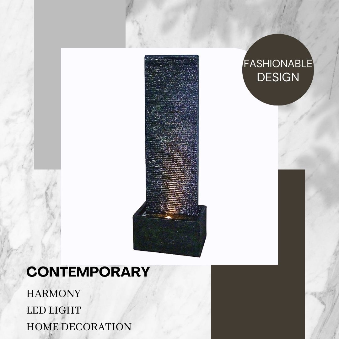 Water Wall Water Feature Water Fountain MZ11092GD - Image 5