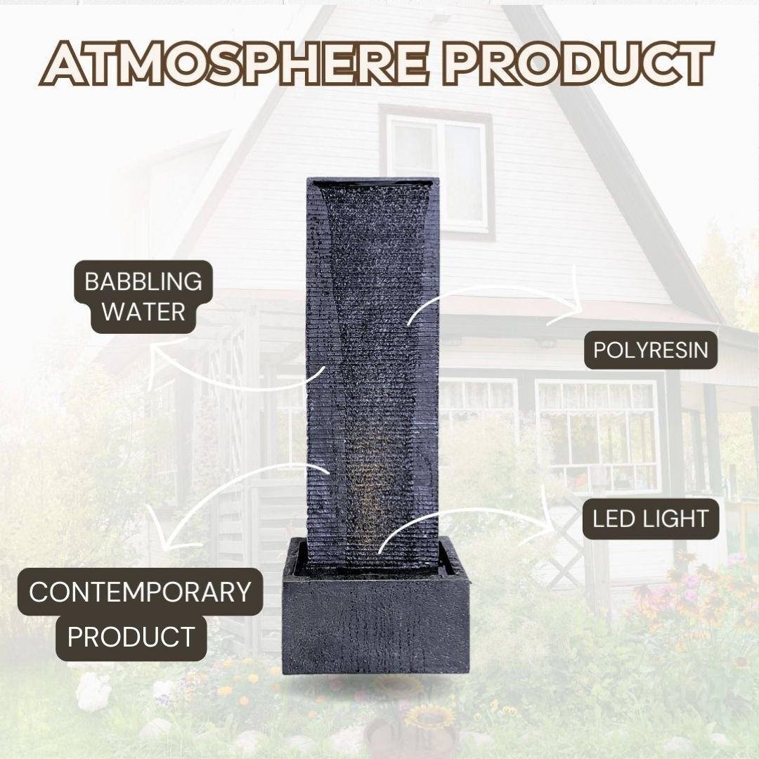 Water Wall Water Feature Water Fountain MZ11092GD - Image 6