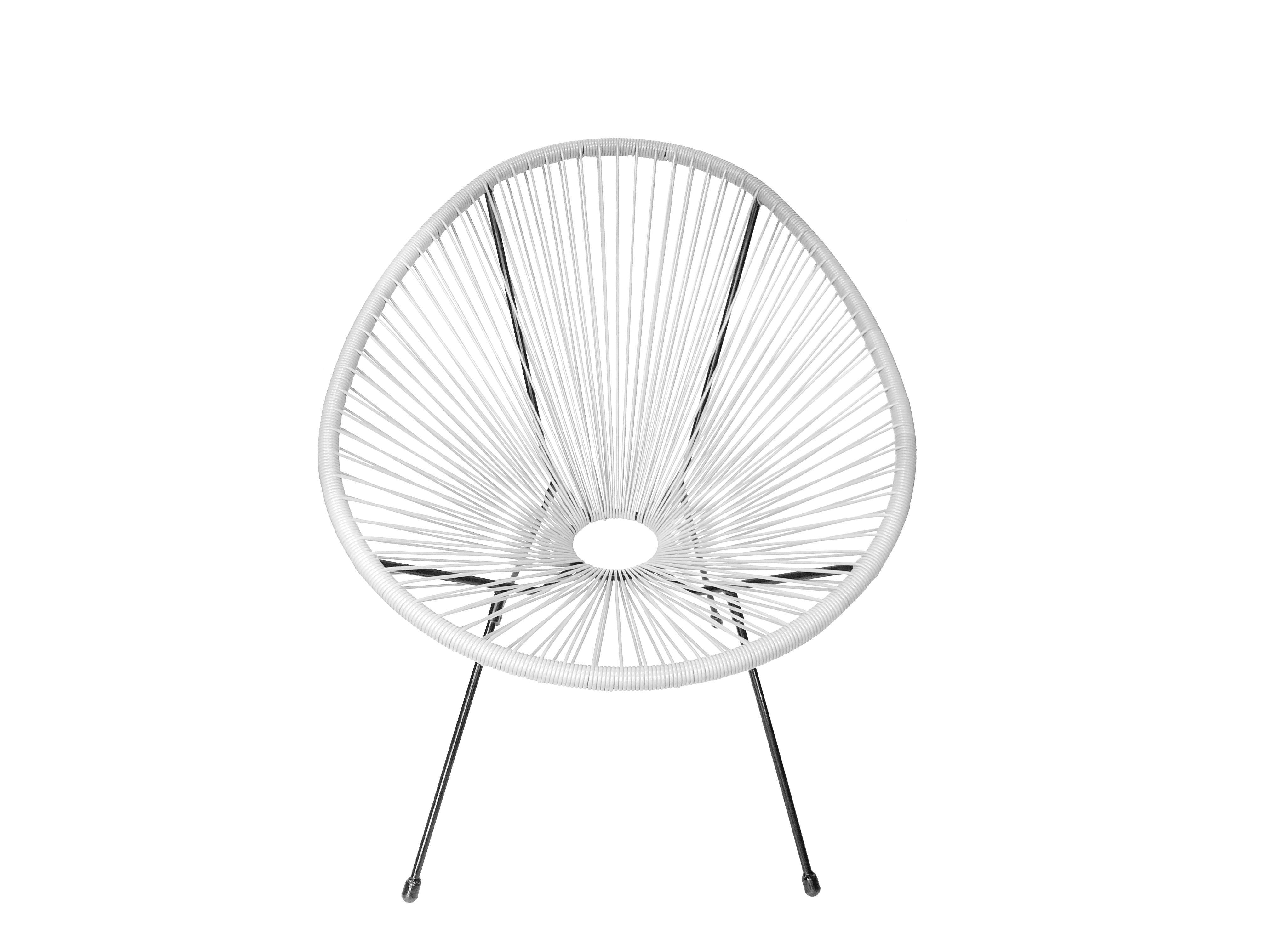 398 Sunny Outdoor Chair White