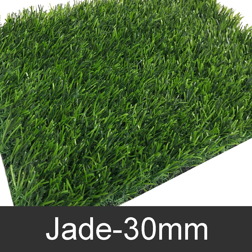 Jade 30mm 3 Tone Artificial Grass Synthetic Turf Lawn Carpet - Image 5