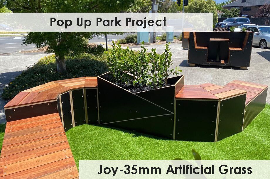 Joy-35mm 4 Tone Artificial Grass Synthetic Turf Lawn - Image 8