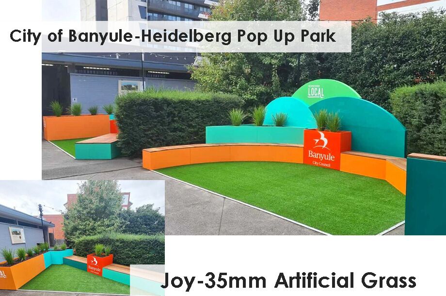 Joy-35mm 4 Tone Artificial Grass Synthetic Turf Lawn - Image 5