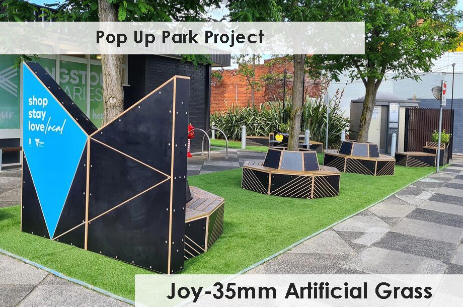 Joy-35mm 4 Tone Artificial Grass Synthetic Turf Lawn - Image 7