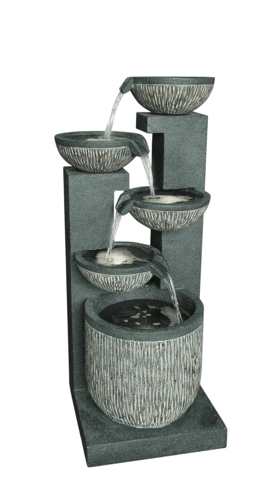 Multi Plates Water Feature Fountain MZ13965GA - Image 8
