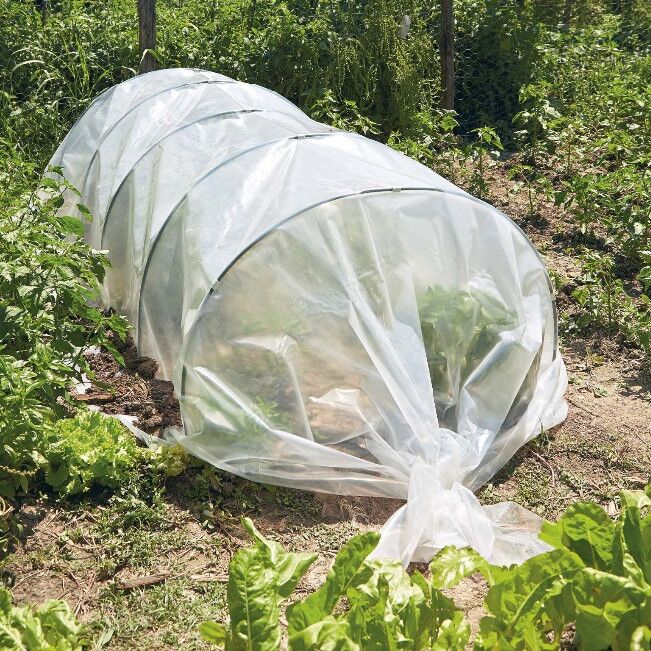 Garden Greenhouse Plant Tunnel Plastic Adjustable Reusable 3M Long - Image 2