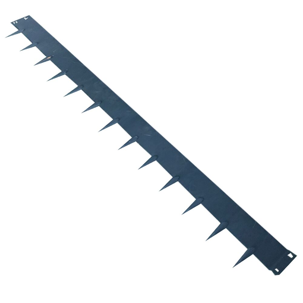 Garden Edging Powder Coated Black 3M Long 10CM Tall With 8CM Teeth (2mm thick)