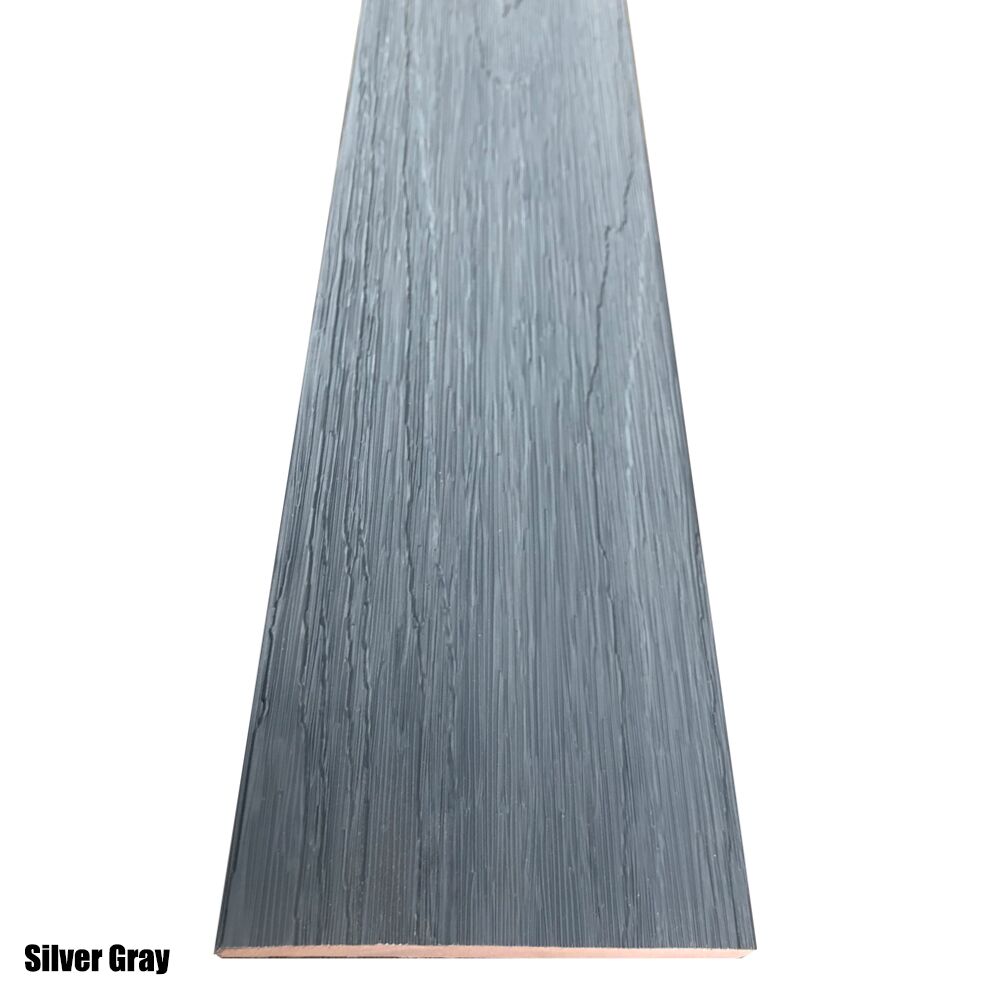Fascia Board WPC Customer Silver Gray Color 4.2M*70MM*10MM