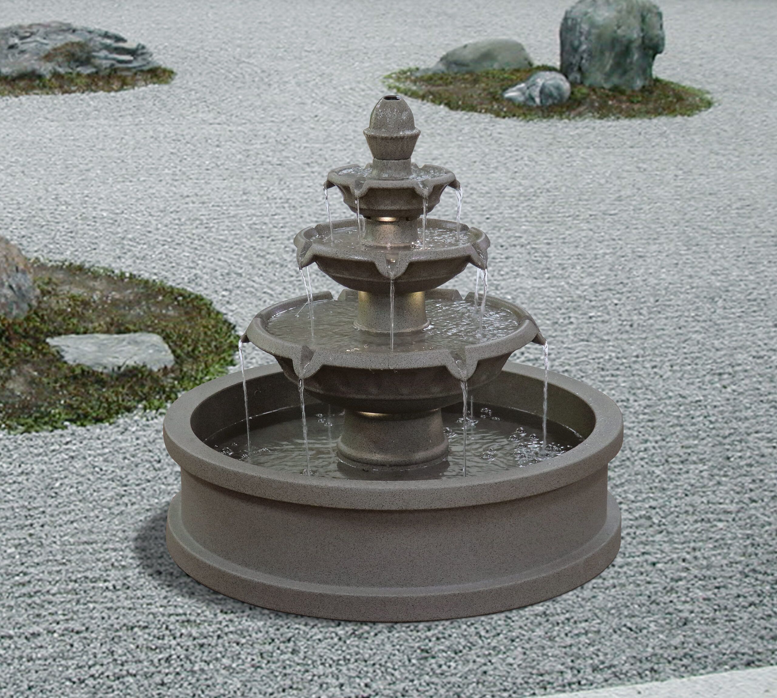MZ16120JA Florence 3 Tier Traditional Garden Fountain - Image 2