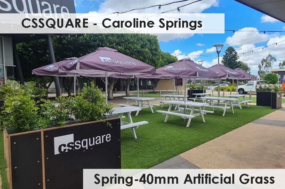 New Spring-40mm 4 Tone Artificial Grass Synthetic Turf Lawn - Image 6