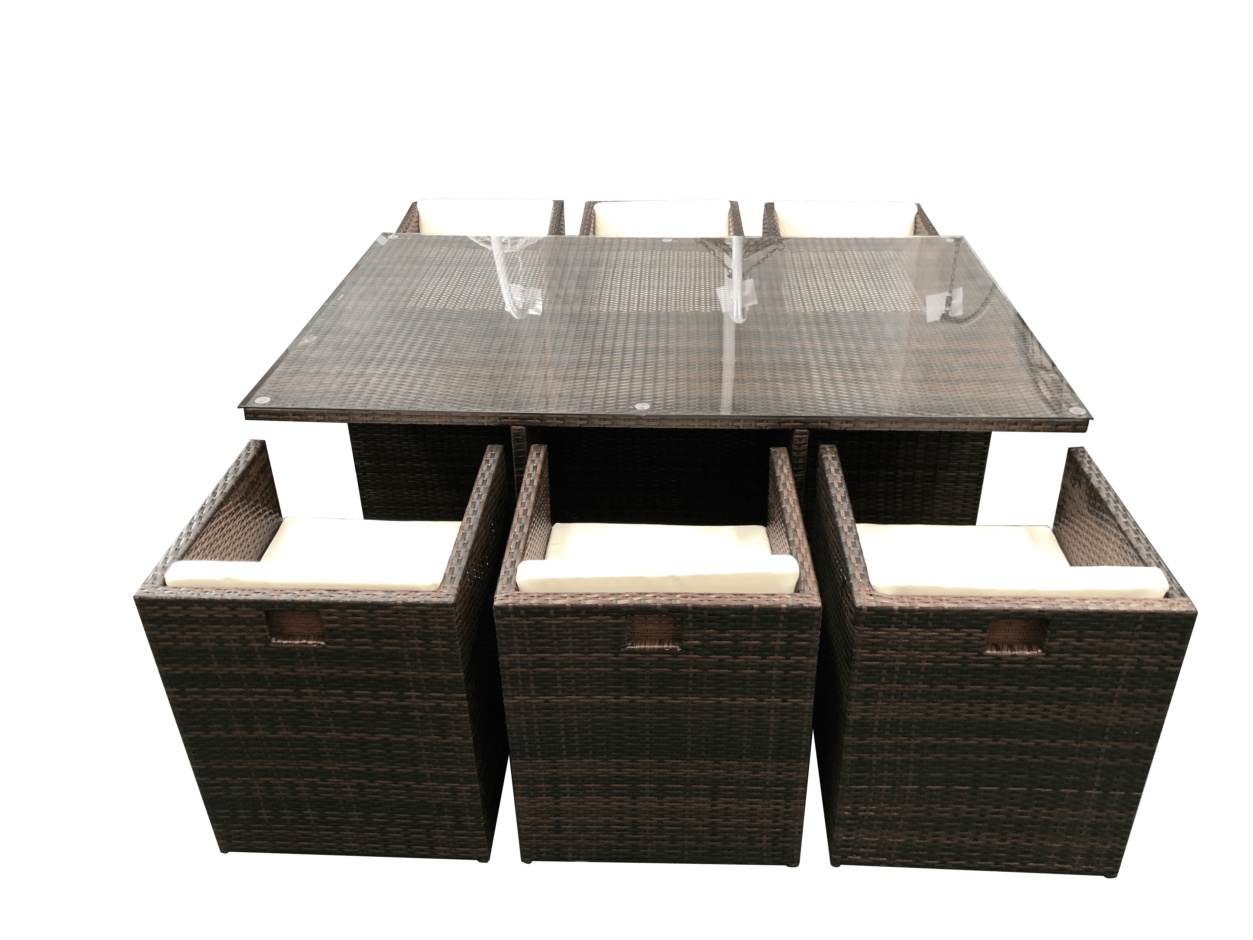 Outdoor Dinning Table with 6 Chairs Model 161 - Image 2