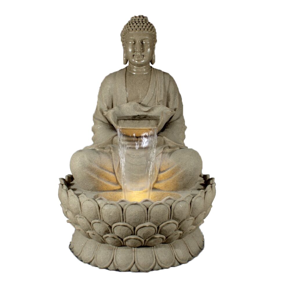 Large Meditating Buddha Water Fountain DW161061-2