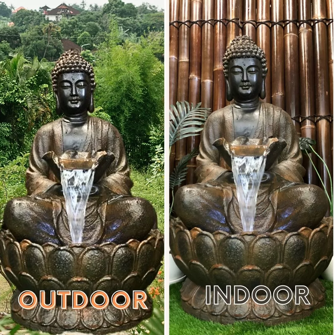 Buddha Water Feature Fountain DW184001 - Image 5
