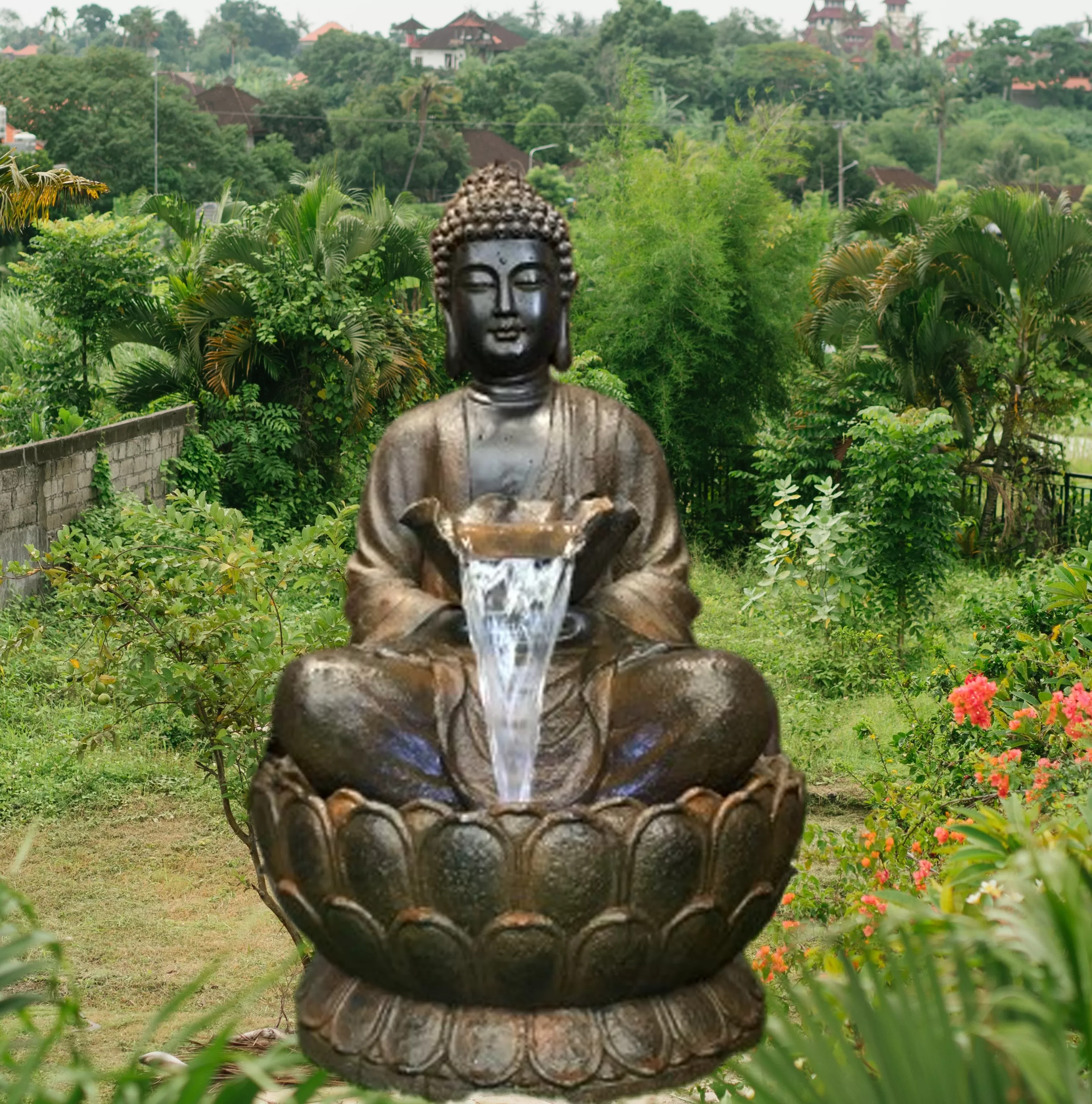 Buddha Water Feature Fountain DW184001 - Image 4