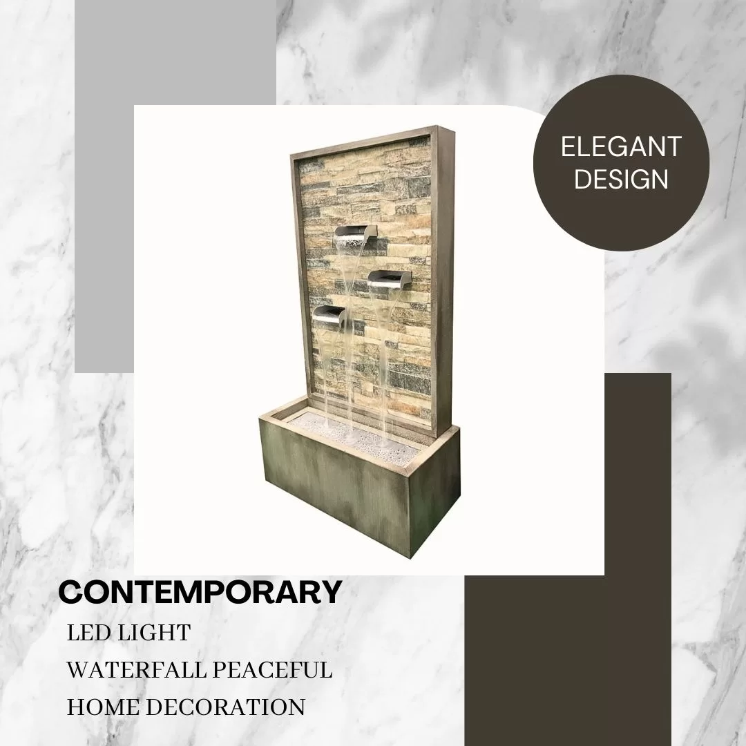 Stone Wall Garden Water Feature Water Fountain MCLST289 - Image 3