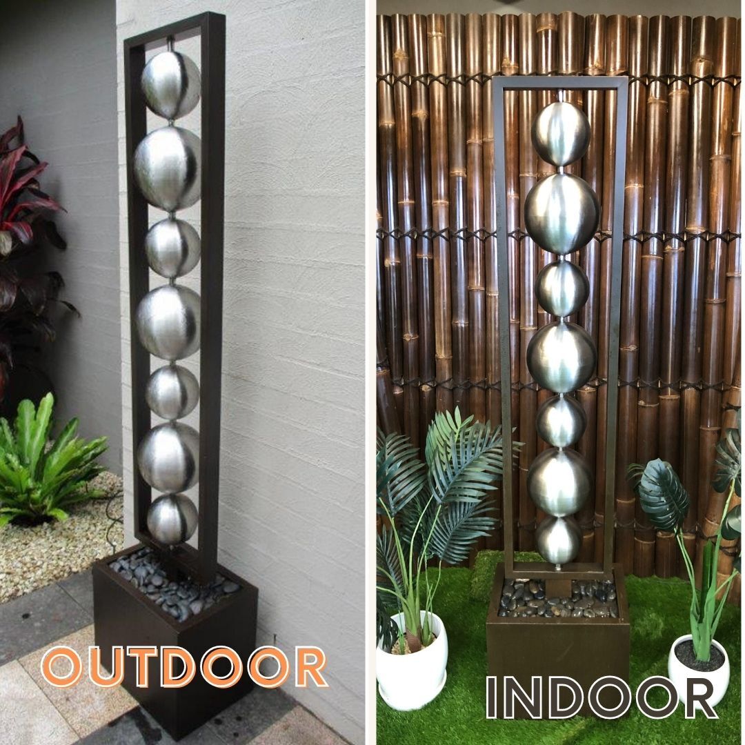 Stainless Steel Ball Water Feature Water Fountain MCLST323 - Image 4
