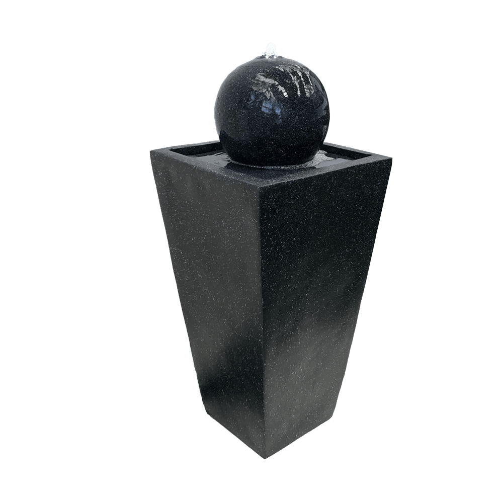 Ball and Column Solar Water Feature Water Fountain F801G - Image 5