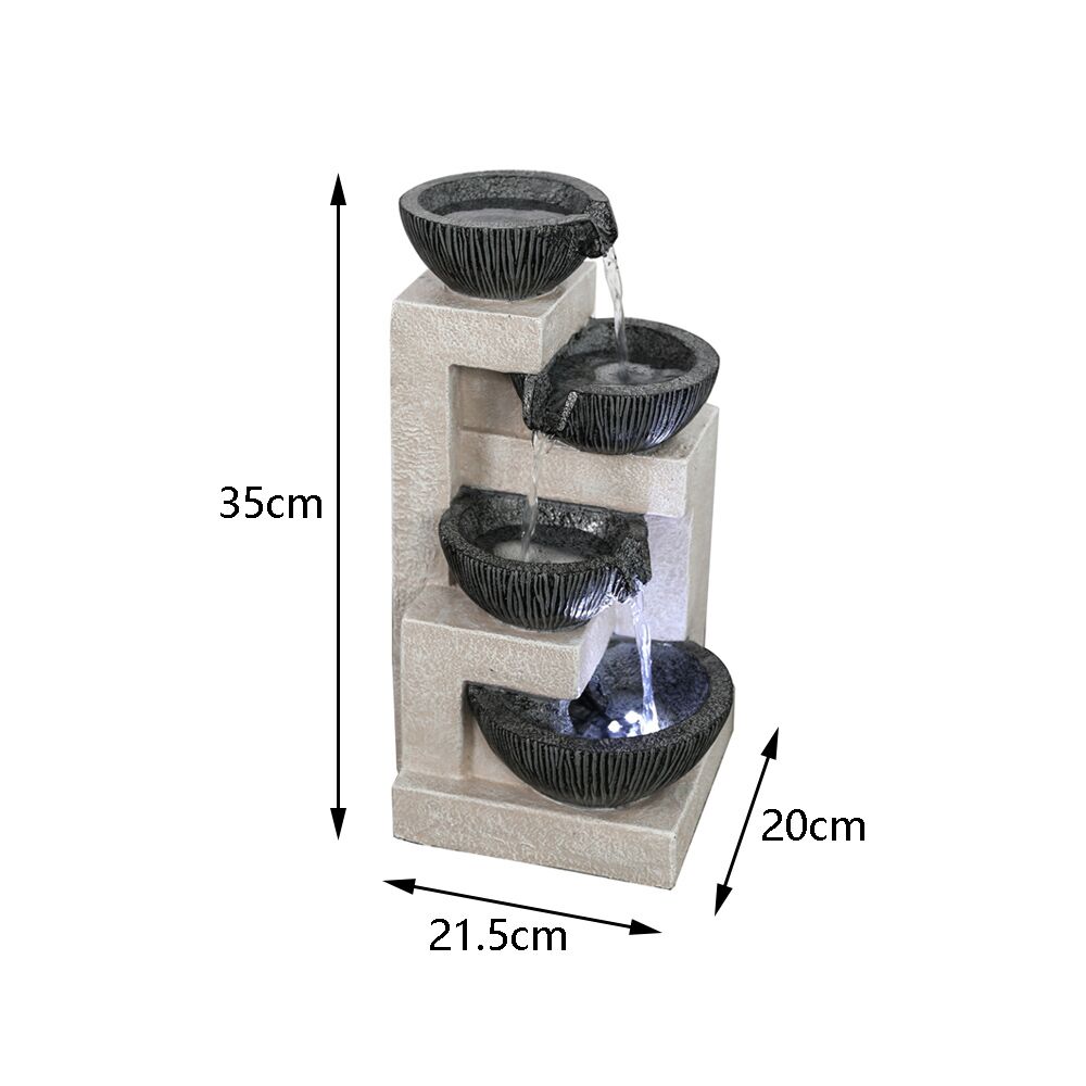Table Top Multi Drop Water Feature Water Fountain DW196107 - Image 13