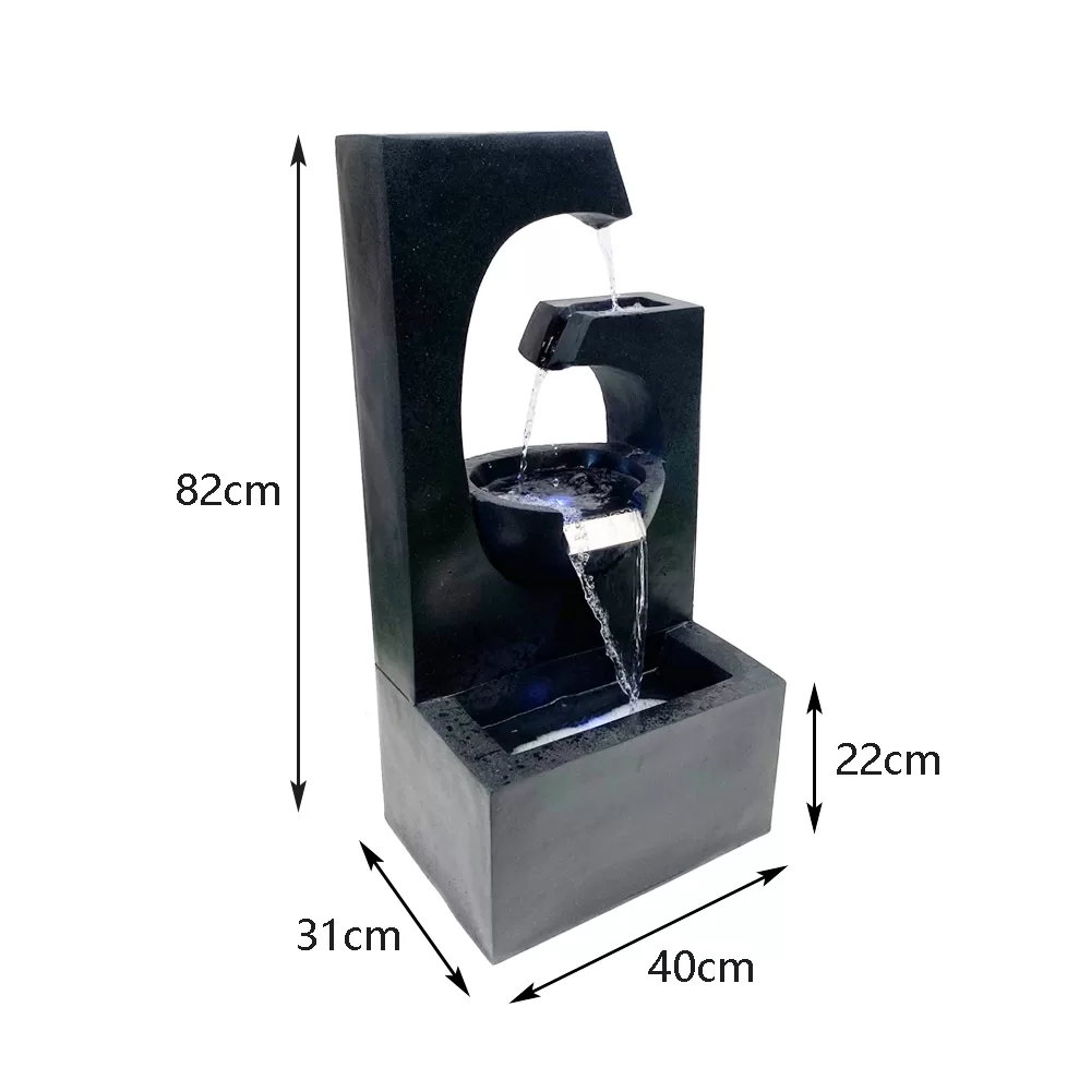 Triple Drops Water Feature Water Fountain DW197004 - Image 10