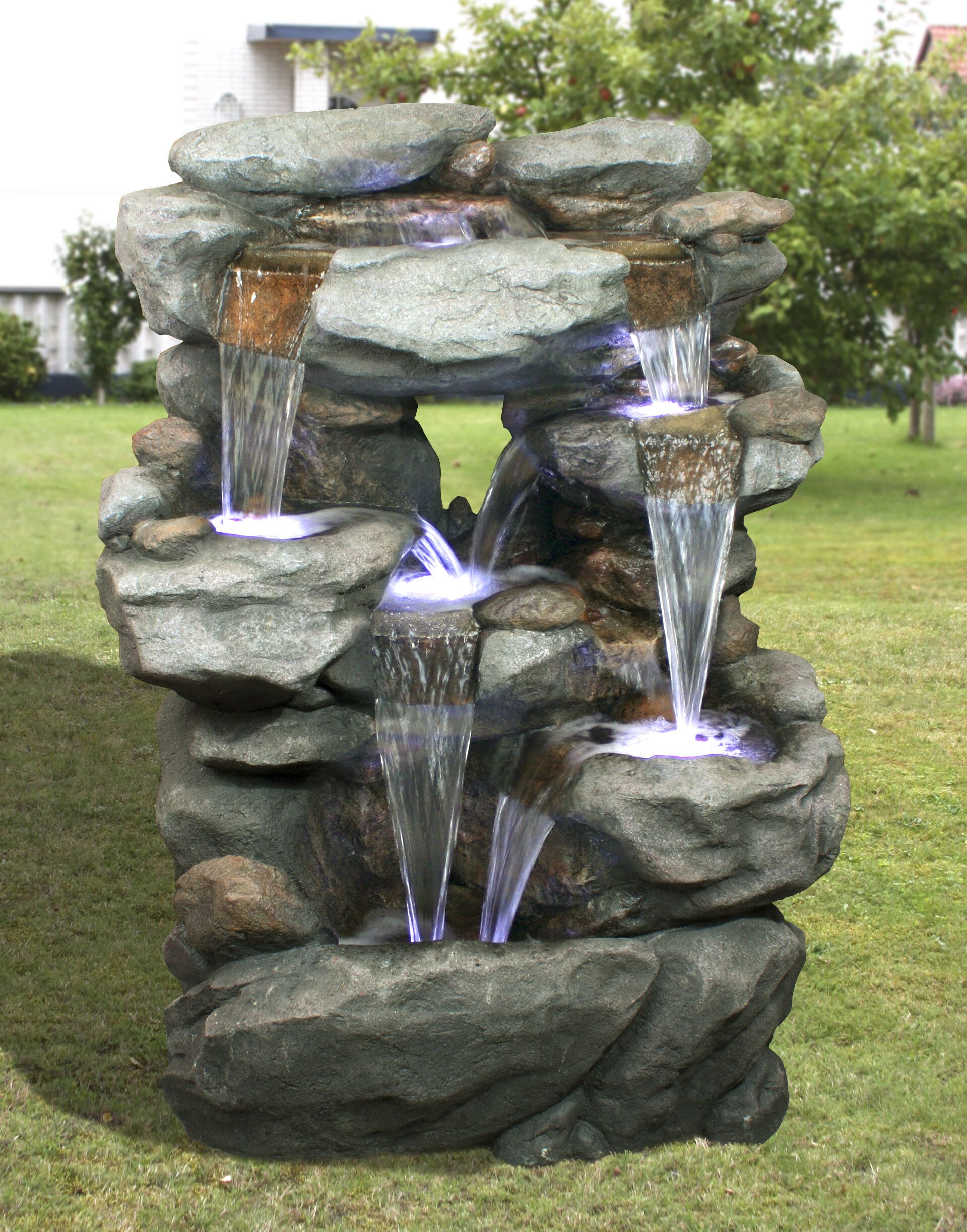 Large Rockery Water Fountain Water Feature DW34037 - Image 4