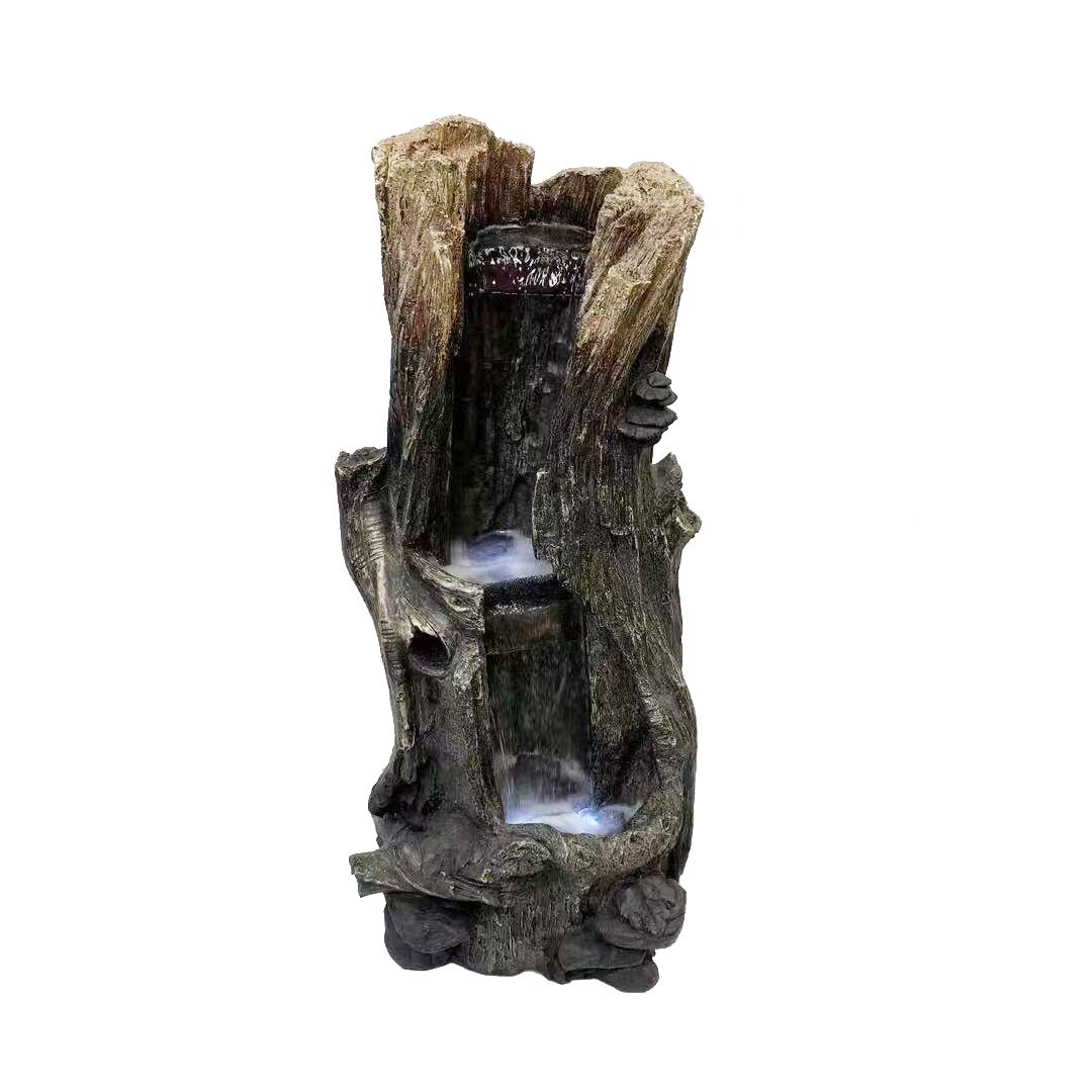 Tree Trunk Log Water Fountain Water Feature DW96030 - Image 24