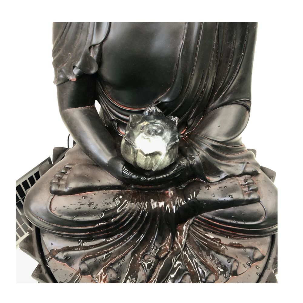 Solar Buddha Water Feature