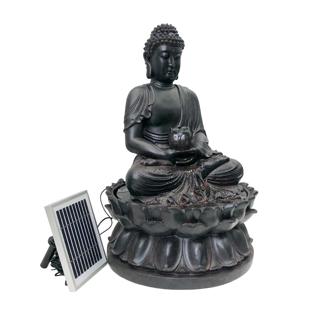 Solar Buddha Water Feature Water Fountain F821A1 - Image 9