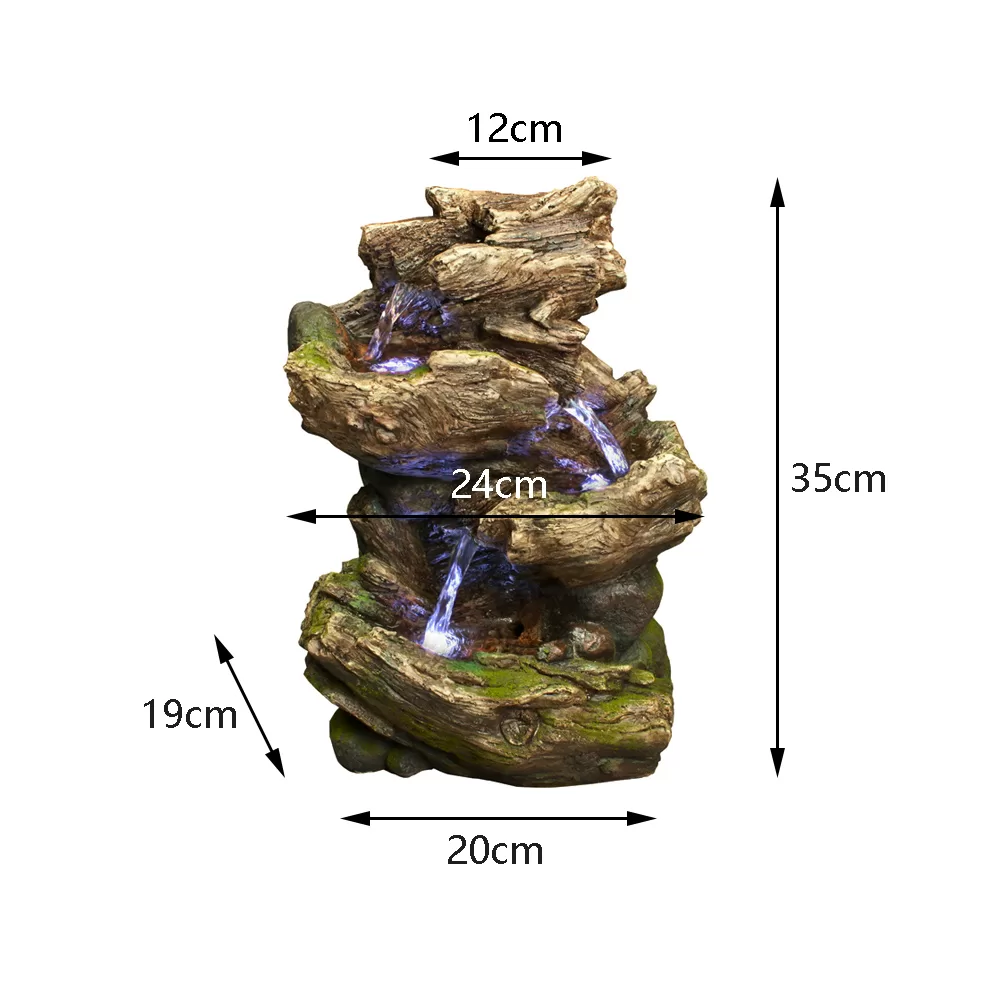 Table Top Cascade Water Feature Water Fountain DW22113-1PC - Image 9