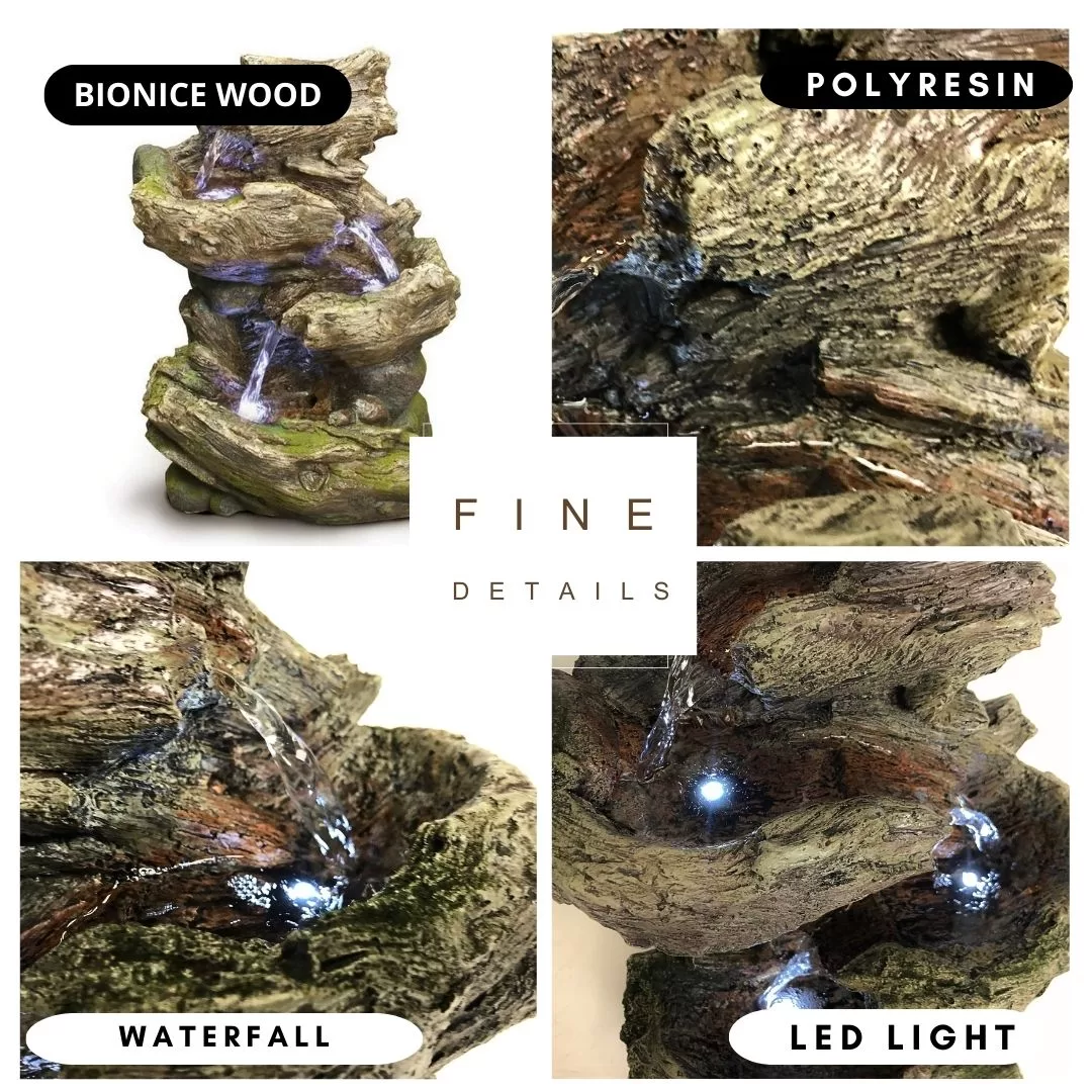 Table Top Cascade Water Feature Water Fountain DW22113-1PC - Image 4