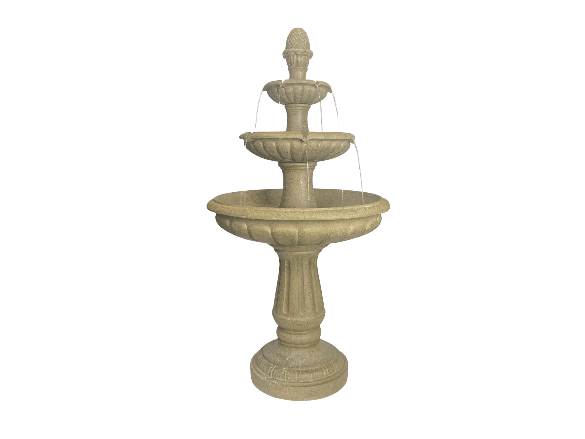 Classic 3-Tier Bird Bath Water Fountain Water Feature MZ13017GA - Image 10