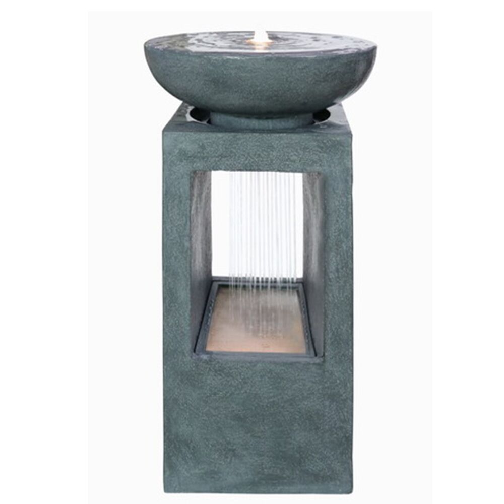 Bowl and Shower Pillar Water Fountain Water Feature MZ15412GA - Image 4