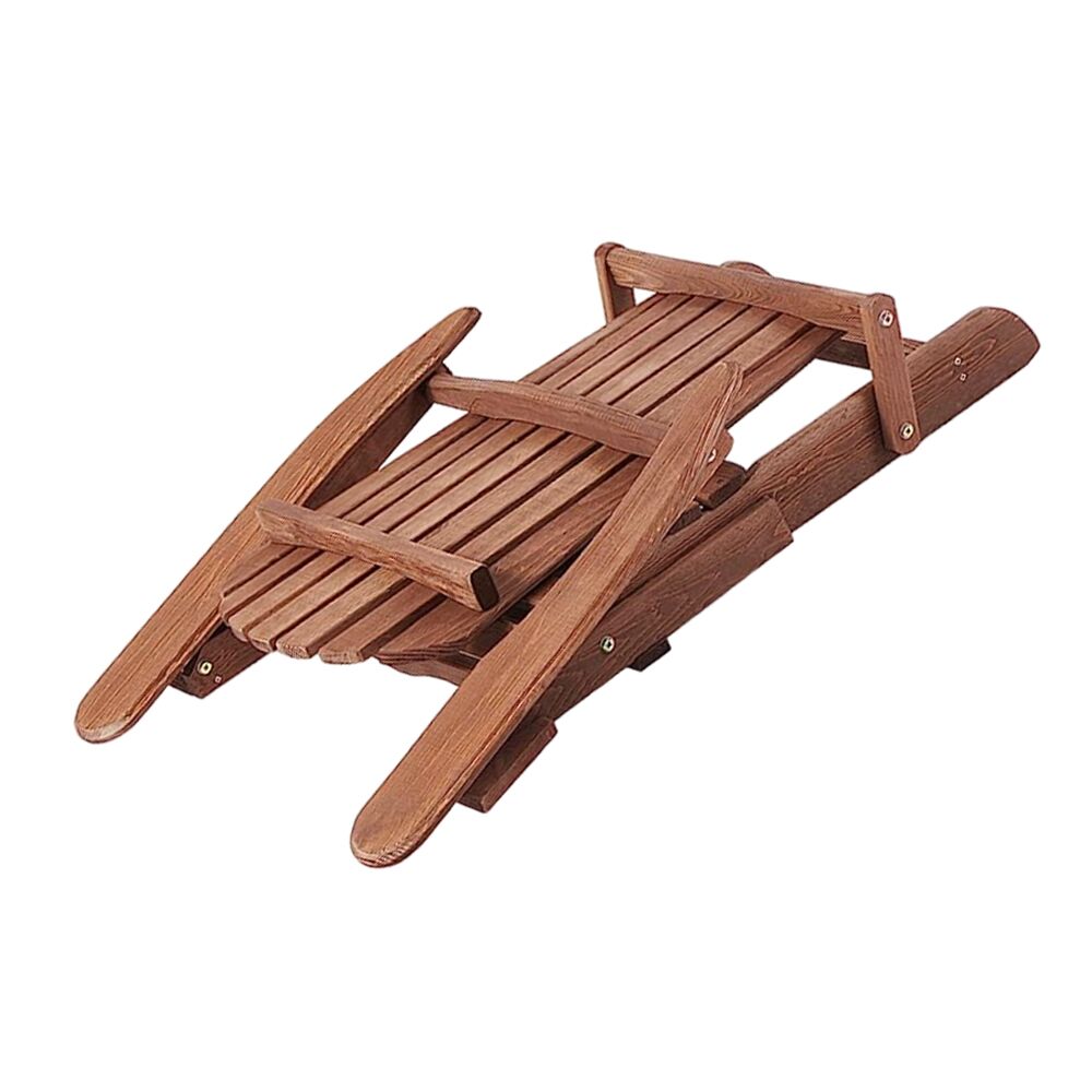 Adirondack Folding Chair - Brown - Image 4
