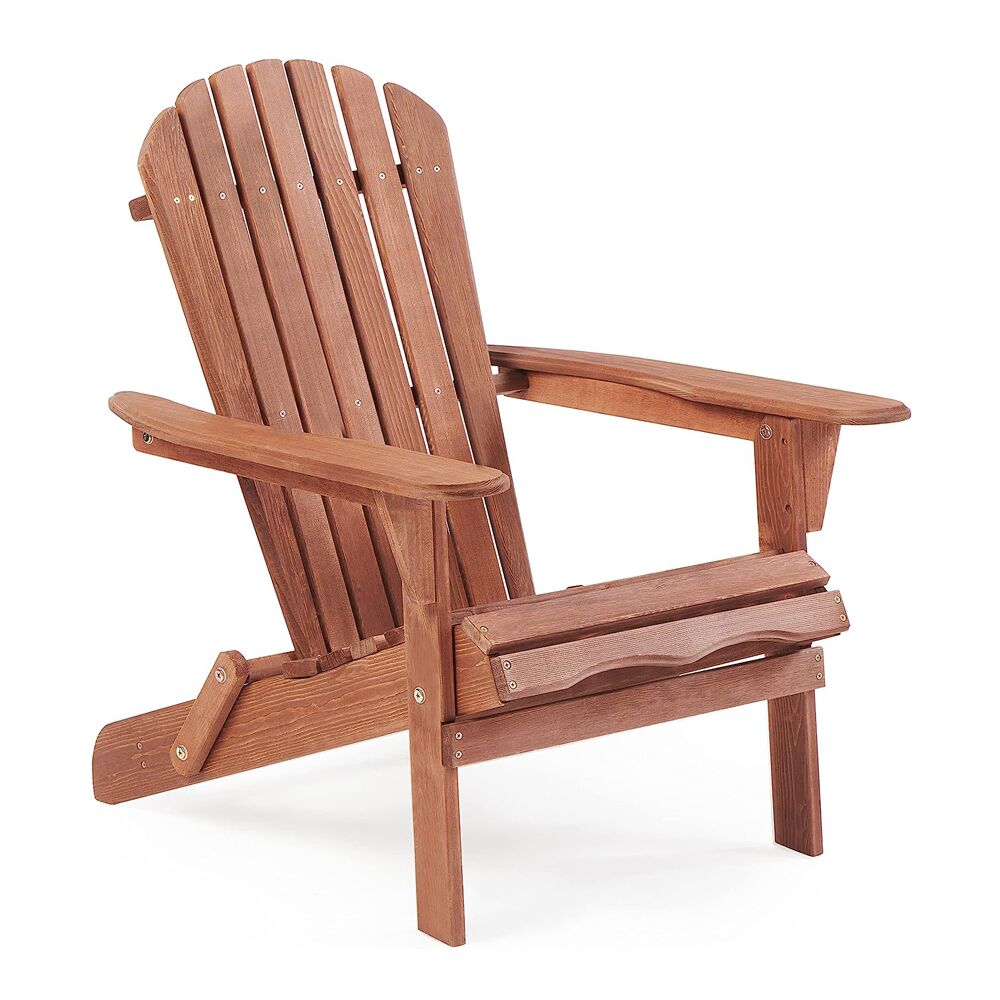 Adirondack Folding Chair - Brown
