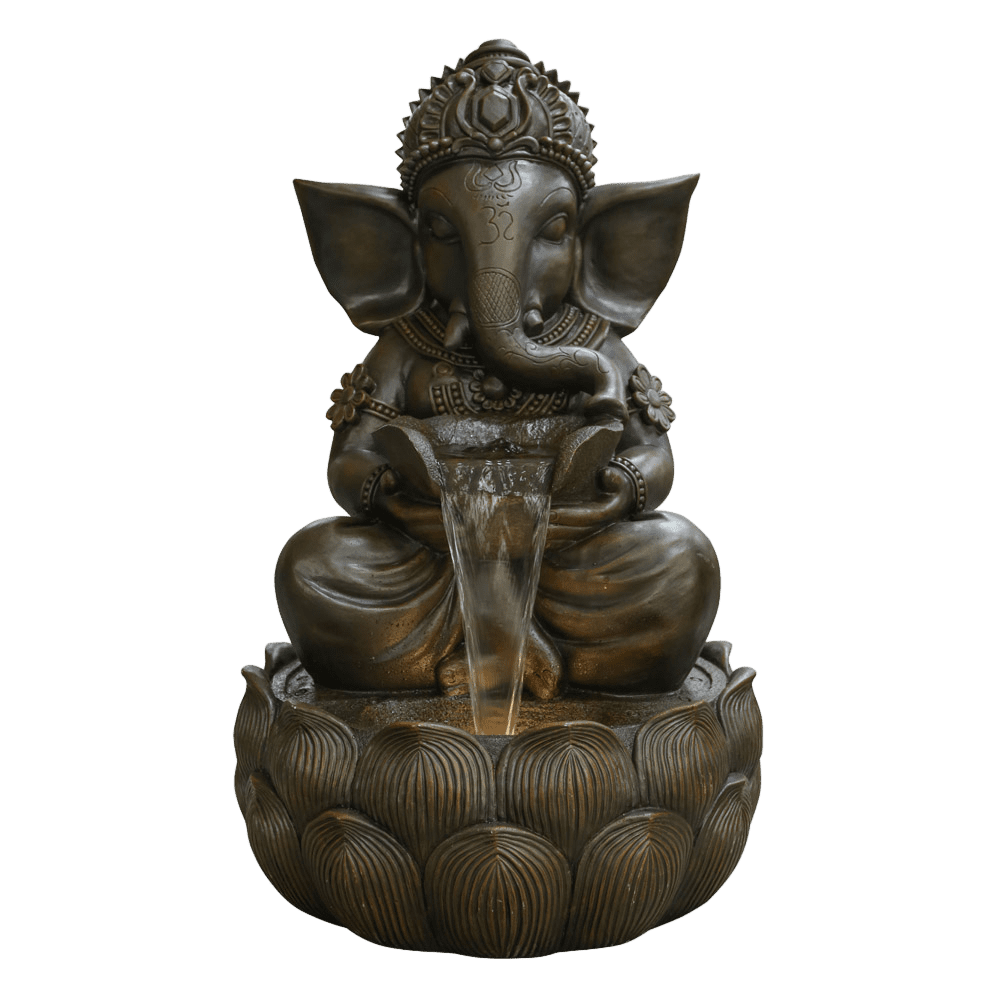 Large Ganesh Elephant God Water Feature Fountain DW208095 - Image 10