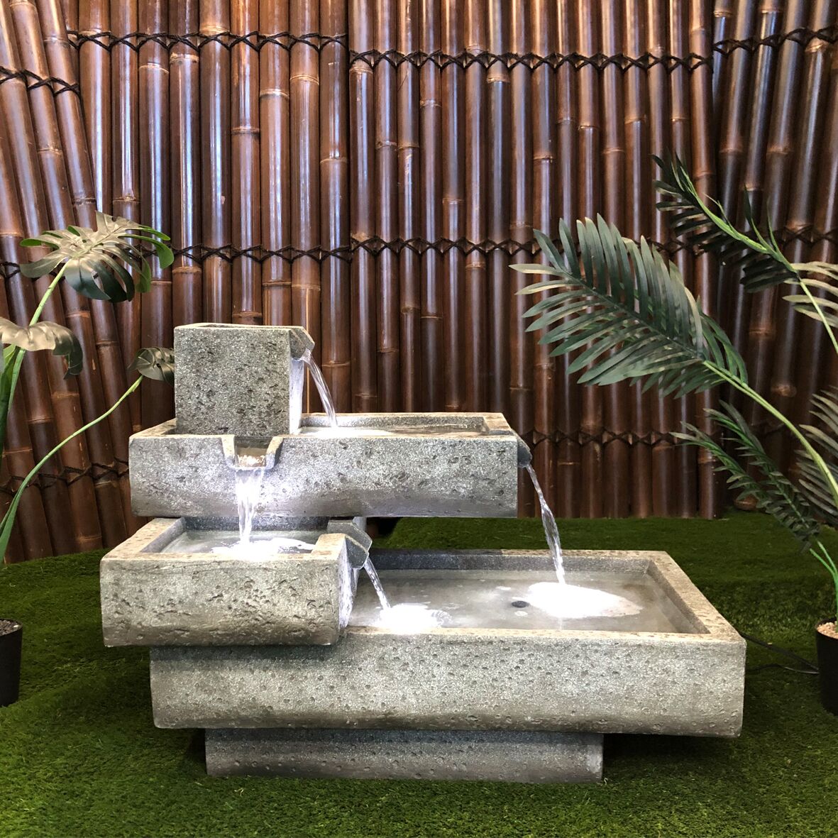 Tiered Serenity Water Feature Water Fountain DW208044 - Image 5