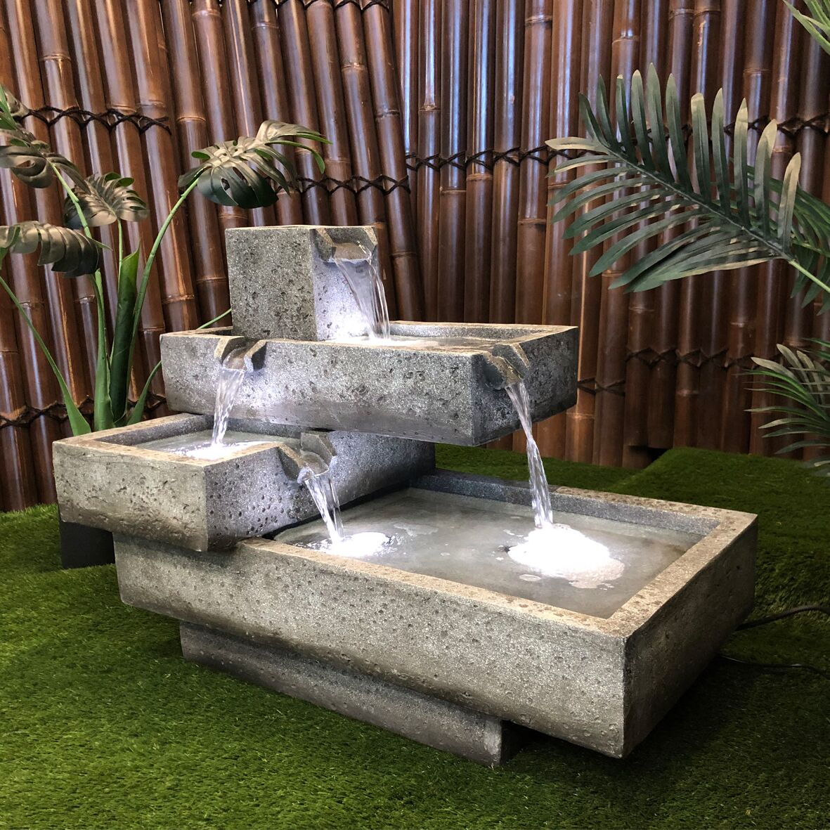 Tiered Serenity Water Feature Water Fountain DW208044 - Image 6