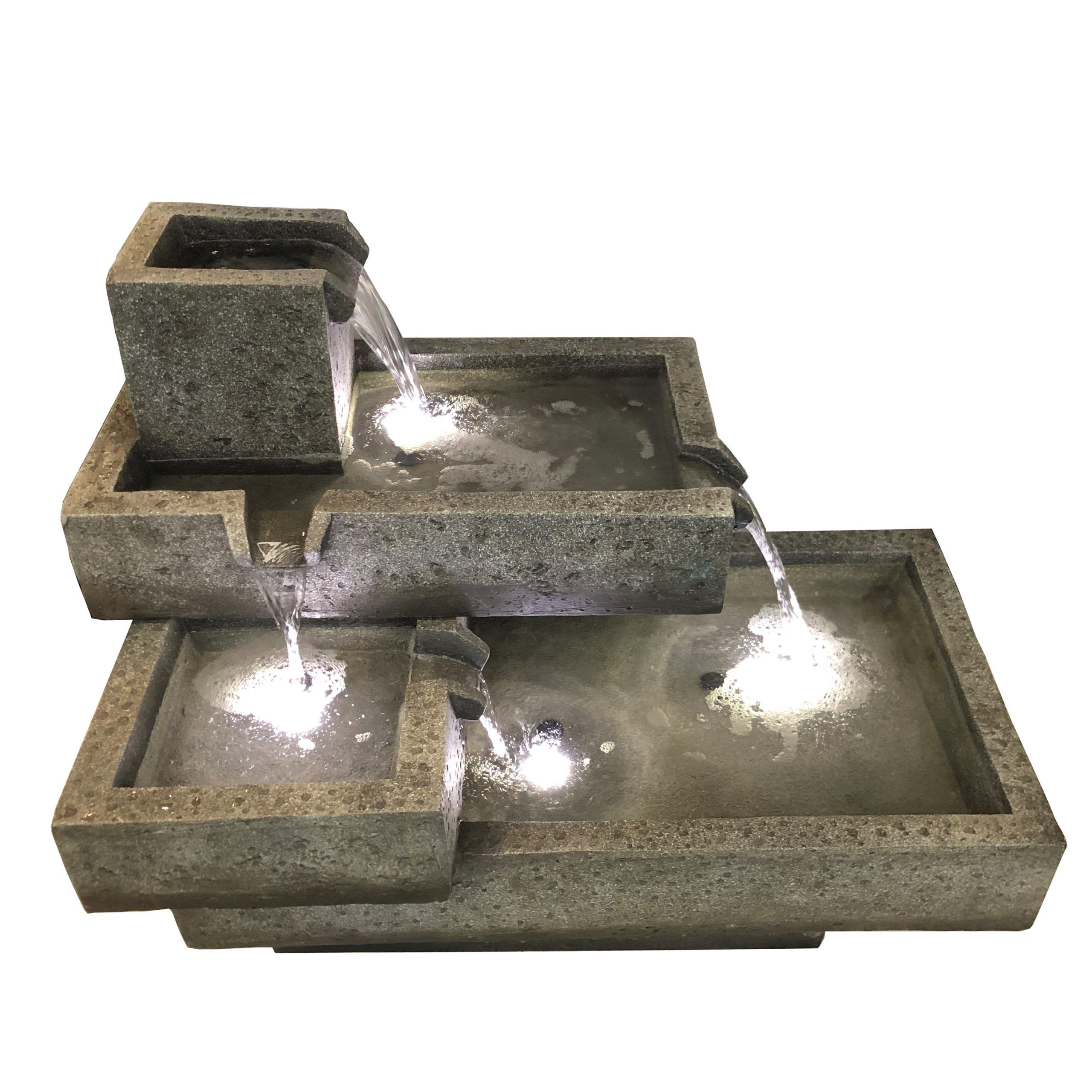 Tiered Serenity Water Feature Water Fountain DW208044 - Image 3