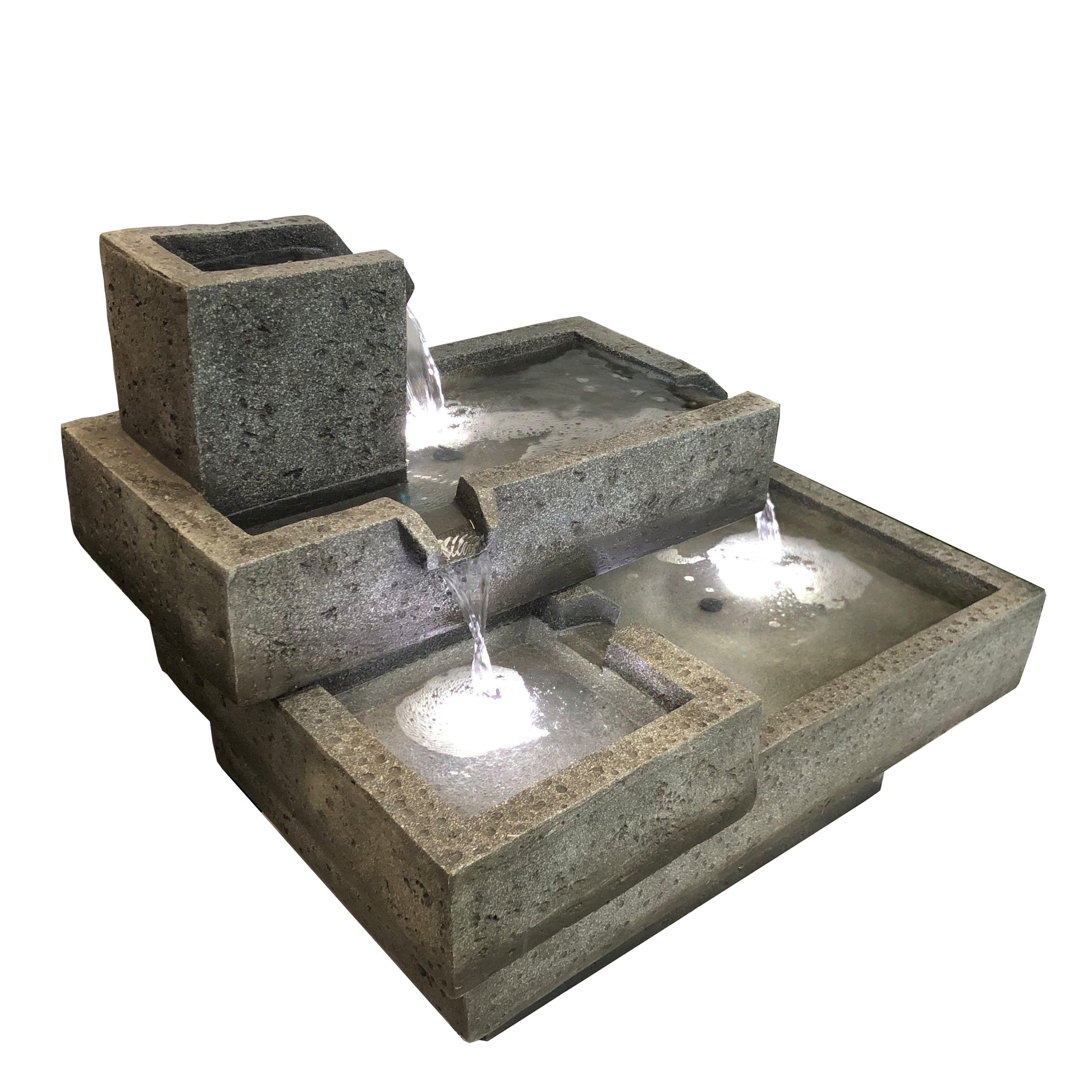 Tiered Serenity Water Feature Water Fountain DW208044 - Image 2