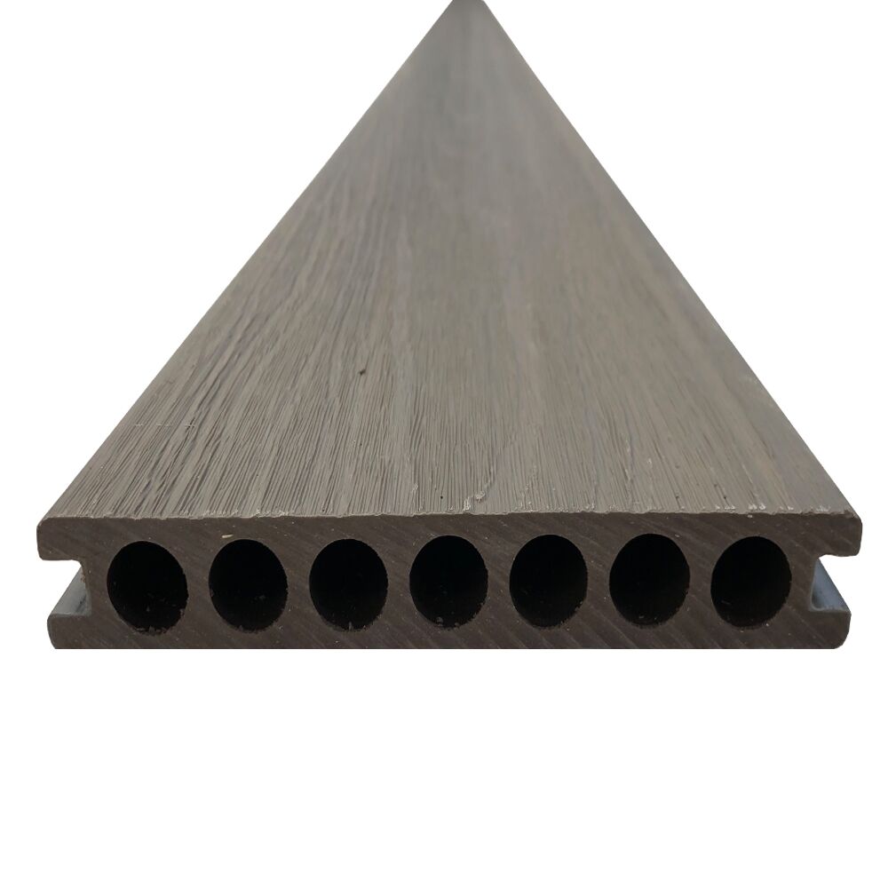 4.2m Composite Hollow Decking Double Side ( Silver Grey/ Antique ) - Image 6