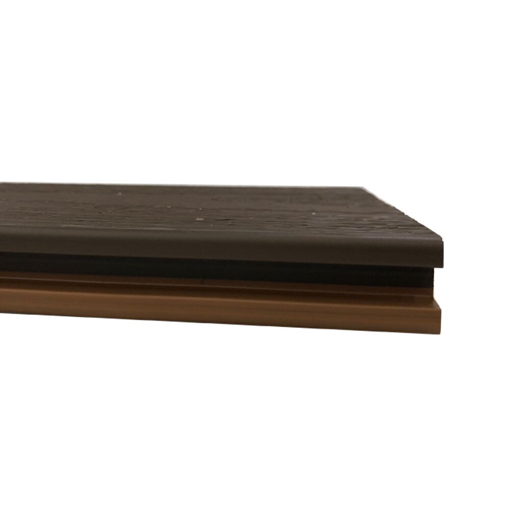2.2m Composite Hollow Decking Double Side ( Teak / Walnut ) - Image 4