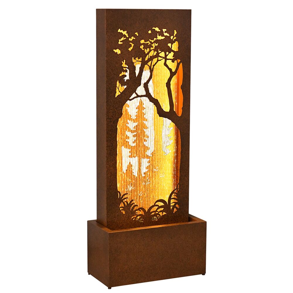 Forest Whisper MCLST578 Water Feature Rusty Color